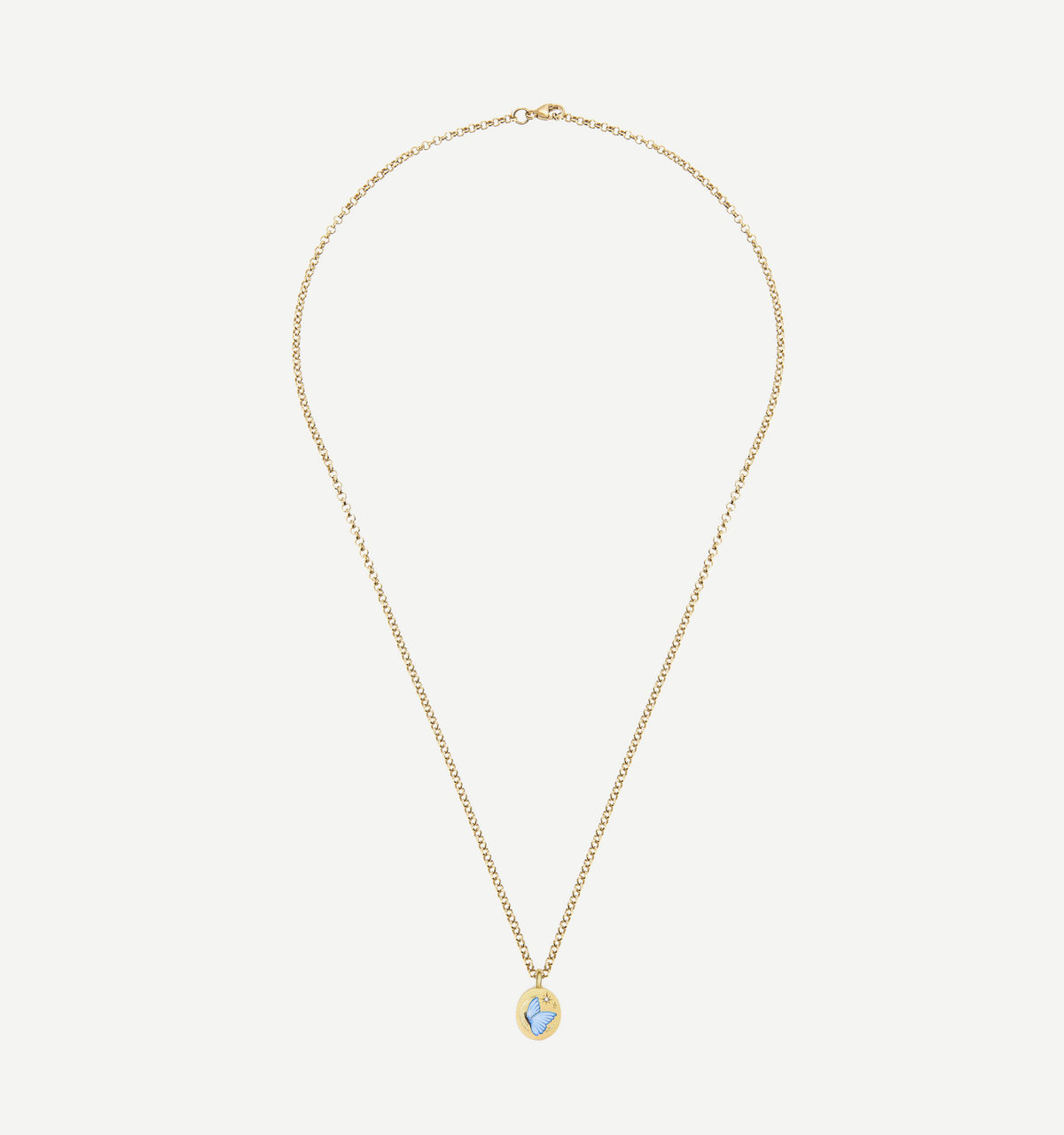 Butterfly & Moon Pendant