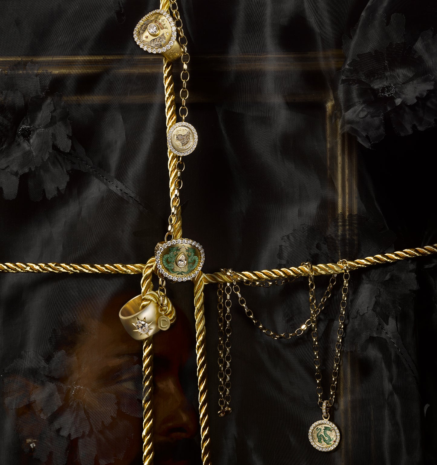 Fortune Favours The Brave Charm