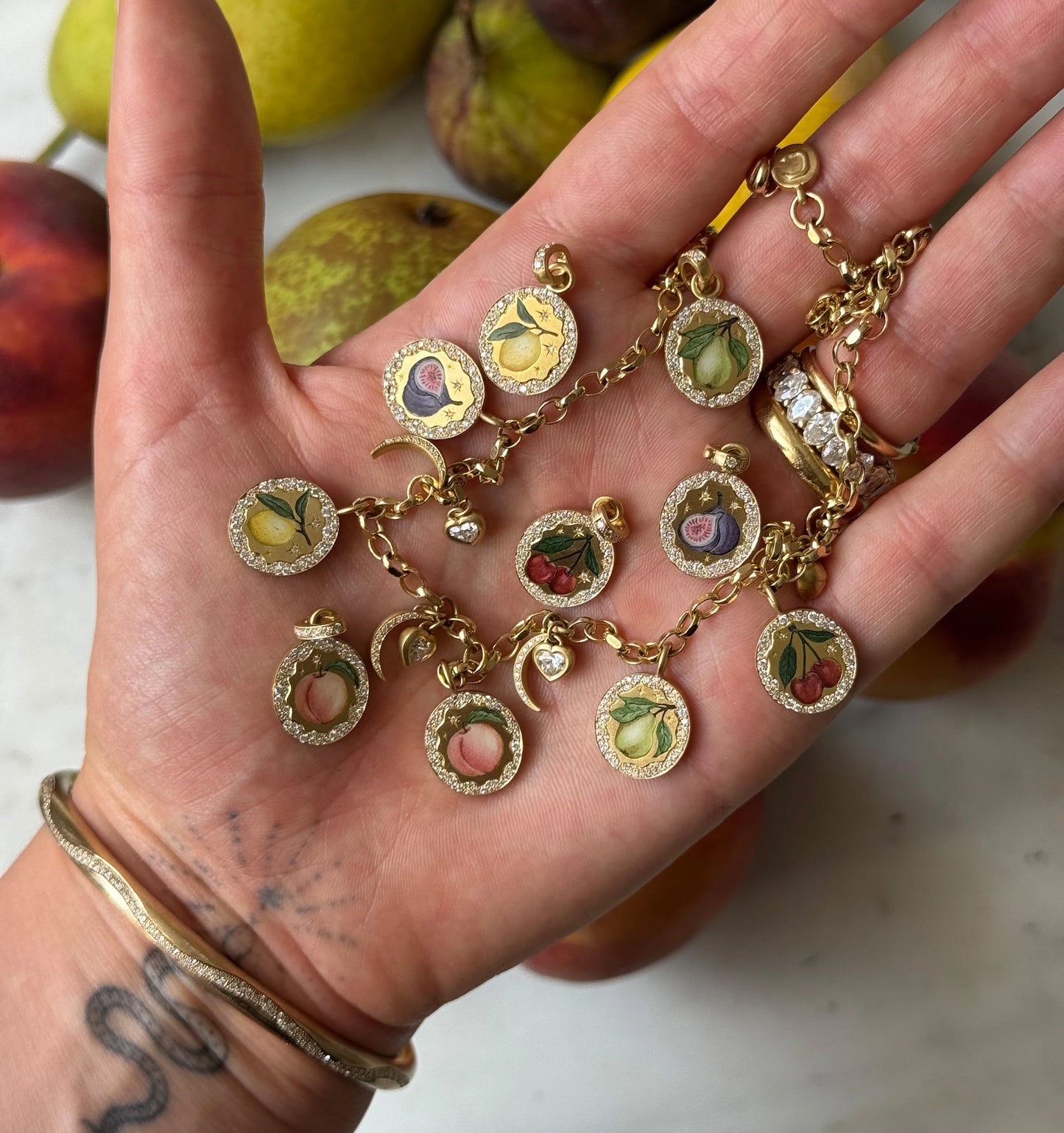A Pear For Beauty Charm