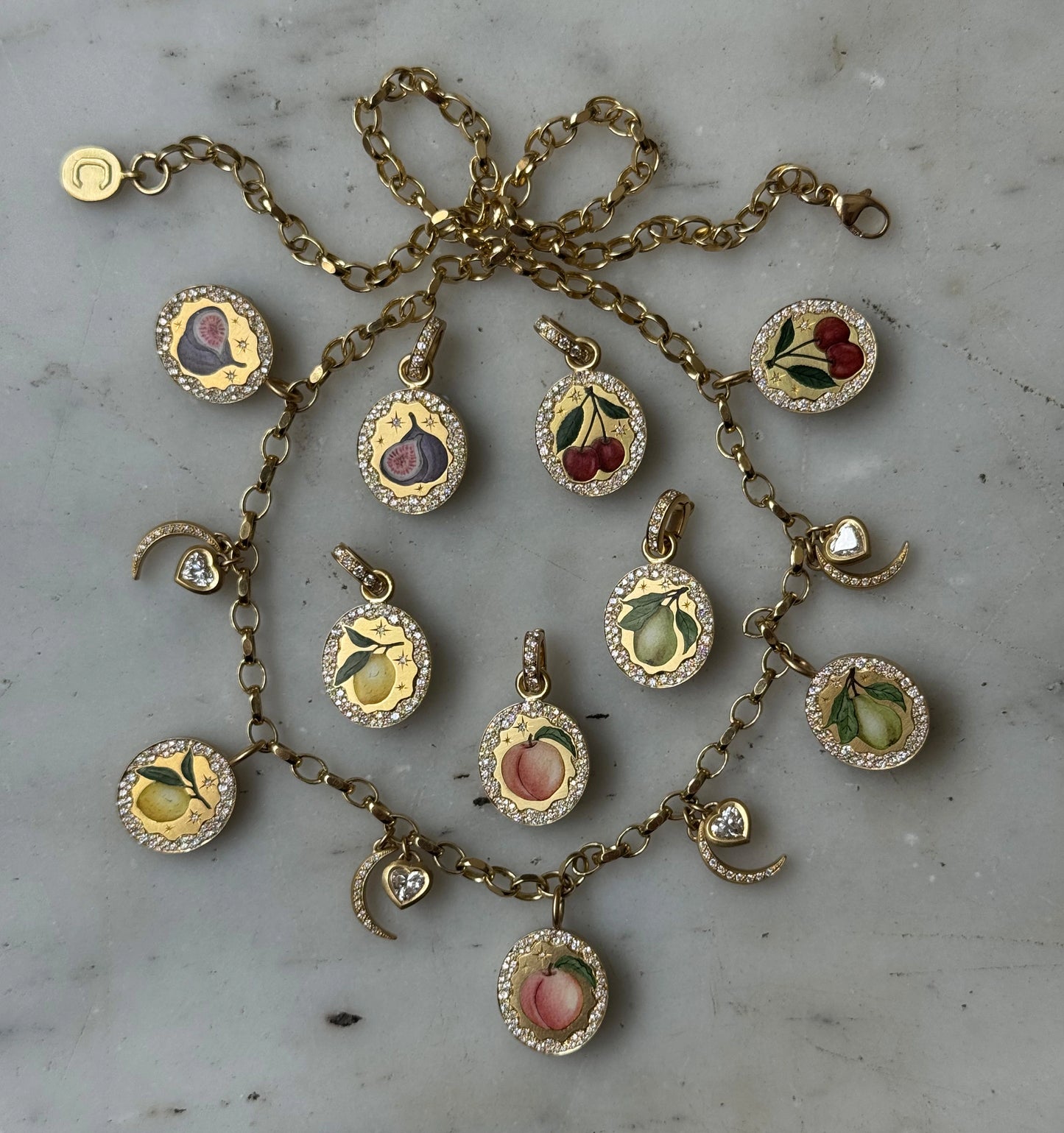 A Peach For Abundance Charm