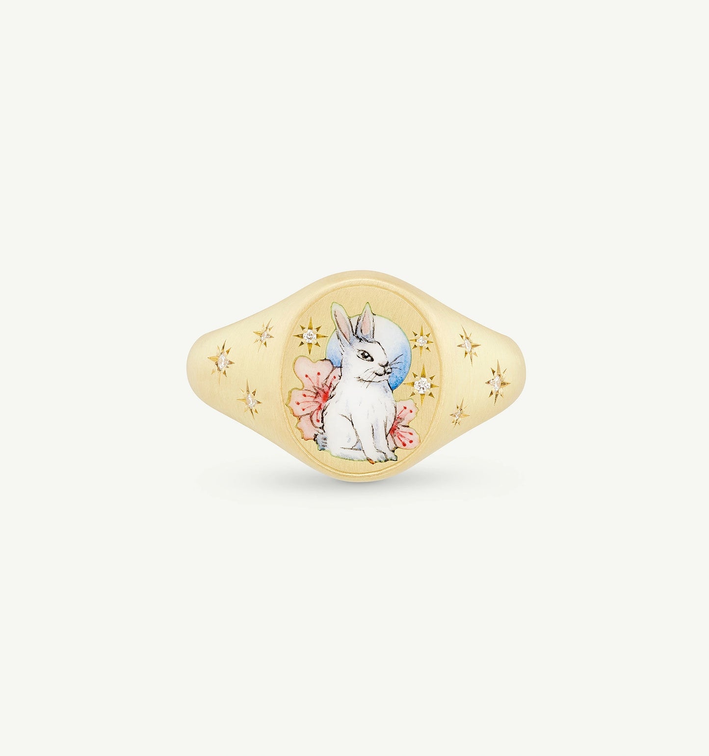 Bunny & Moon Ring