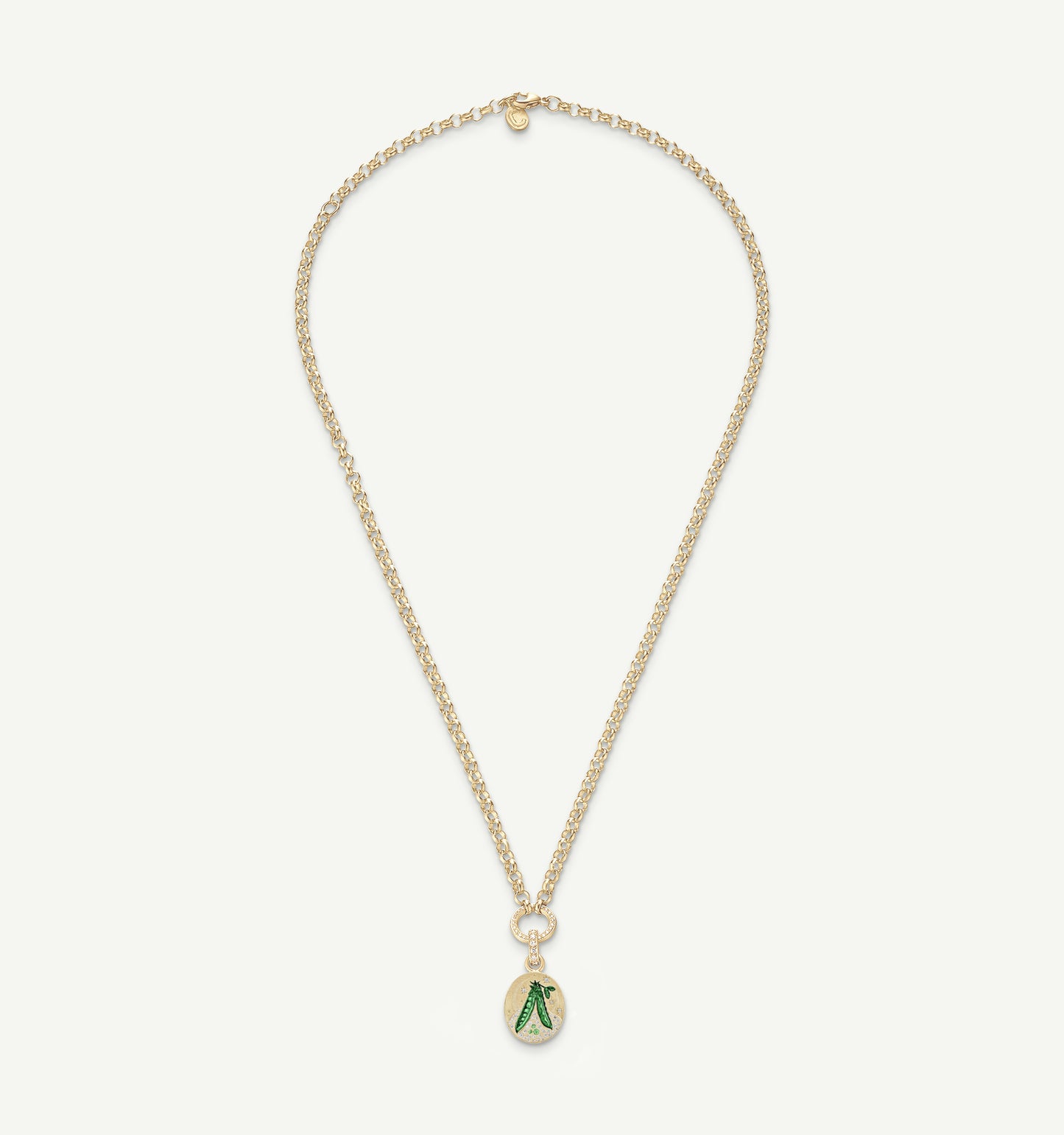 Two Peas In A Pod Charm