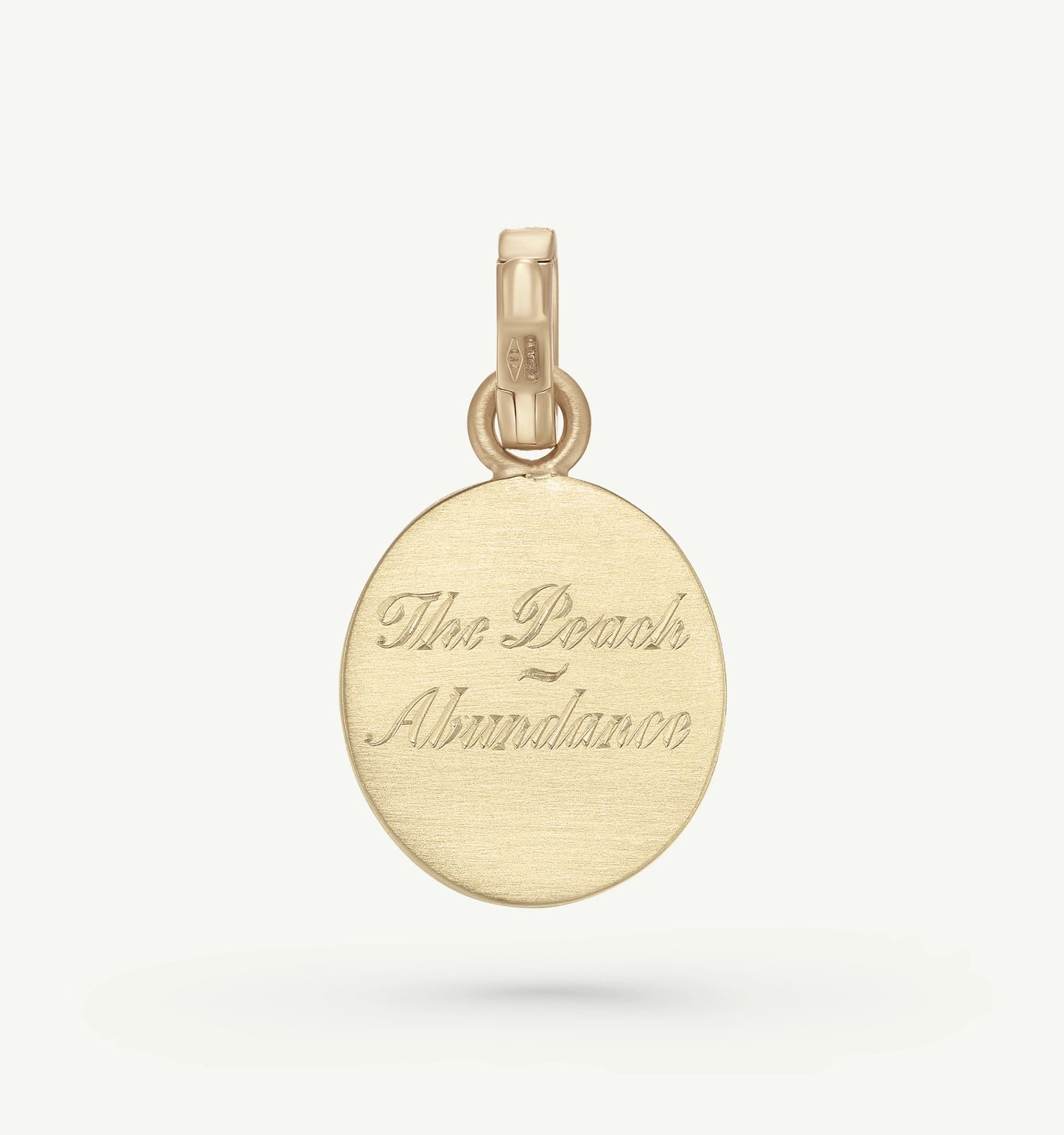 A Peach For Abundance Charm