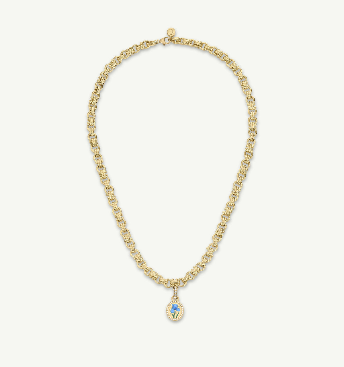 Fearless Iris Charm
