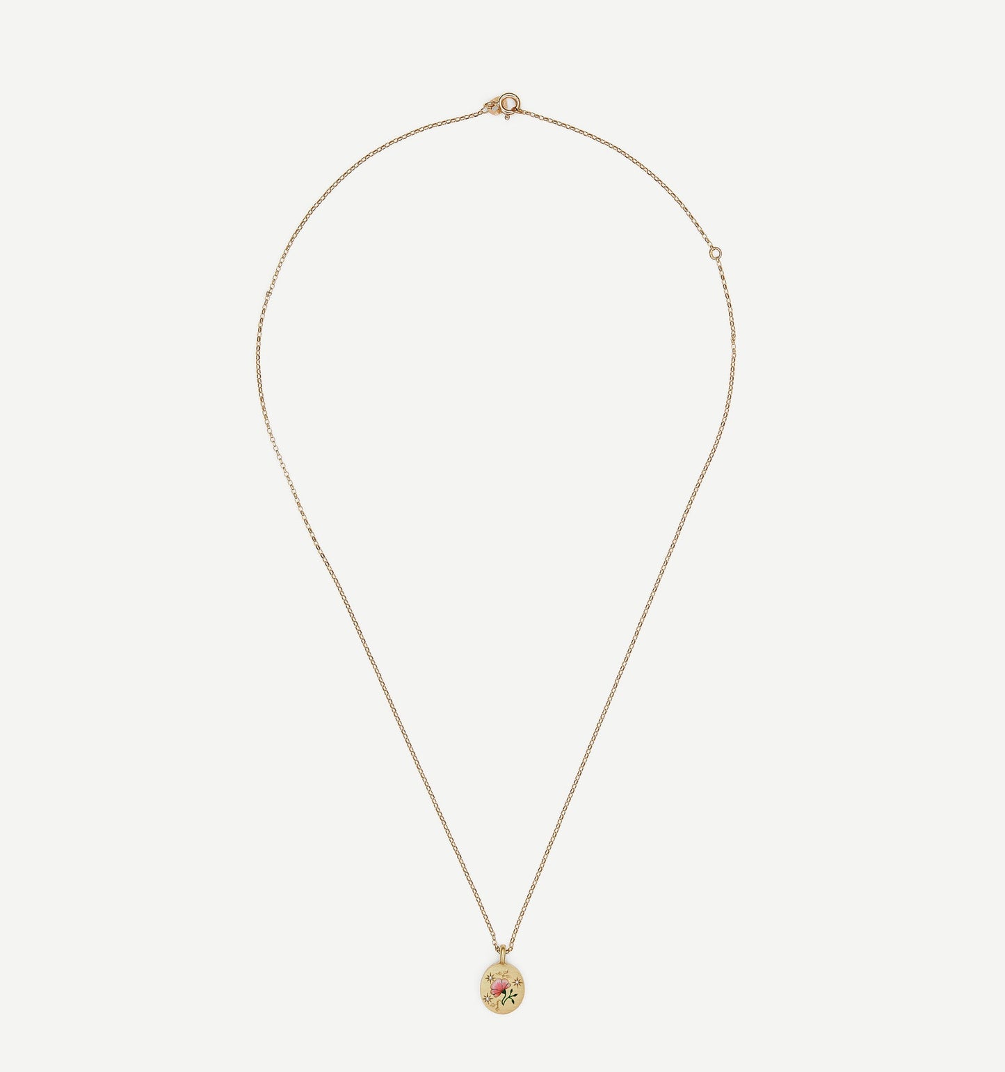 The Rose & Diamond Pendant