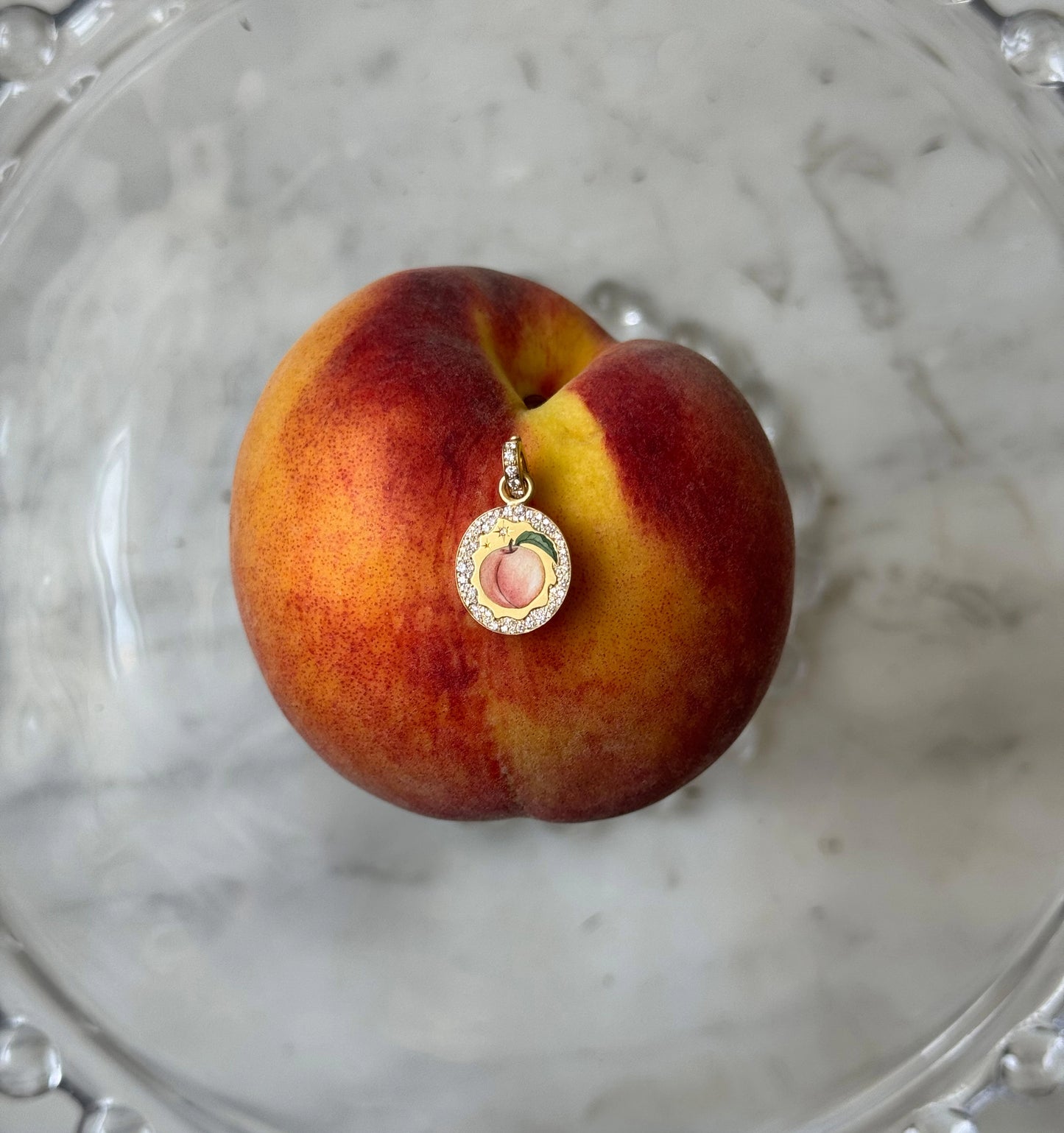 A Peach For Abundance Charm