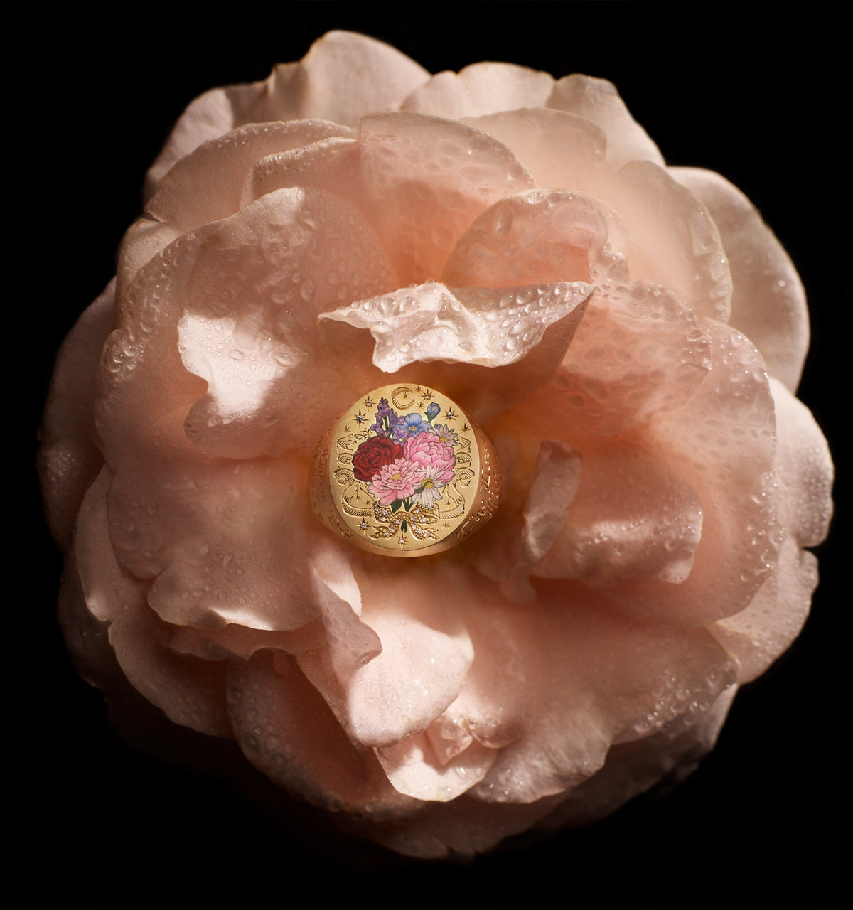 Love of Flowers Statement Posy Ring