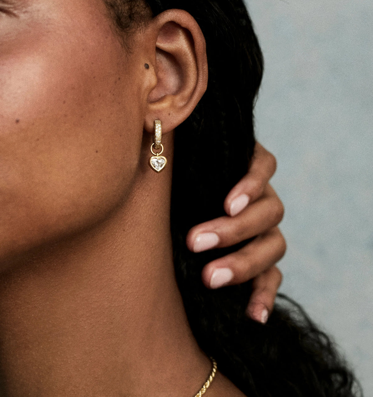 Fairytale Diamond Hoops