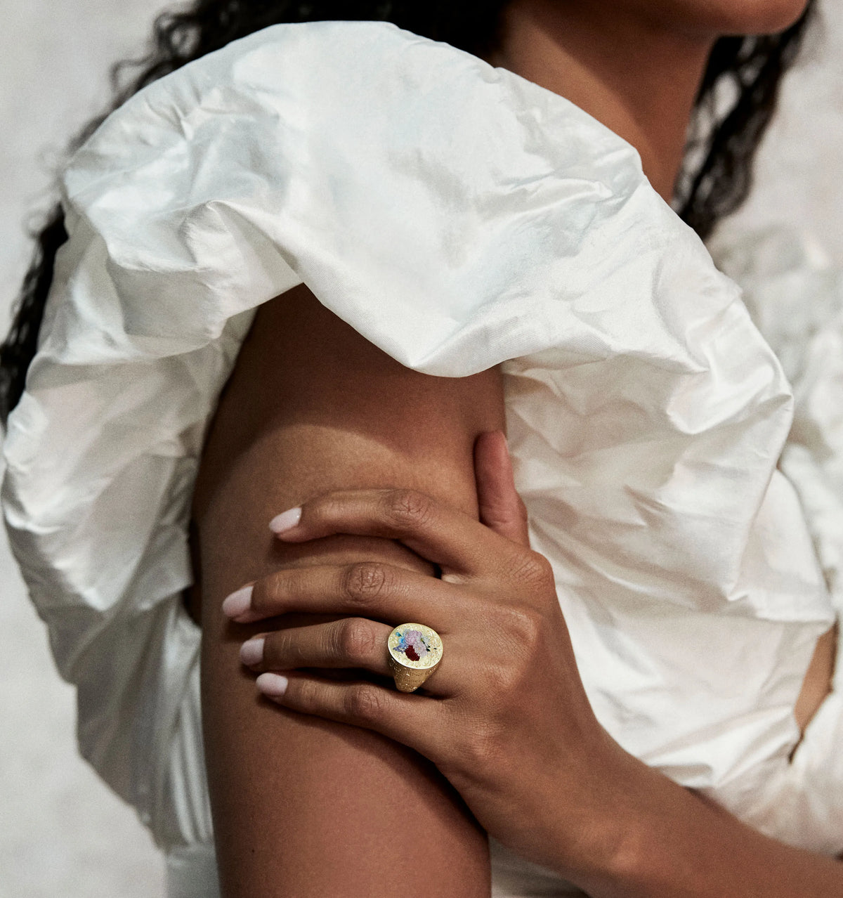 Love of Flowers Statement Posy Ring