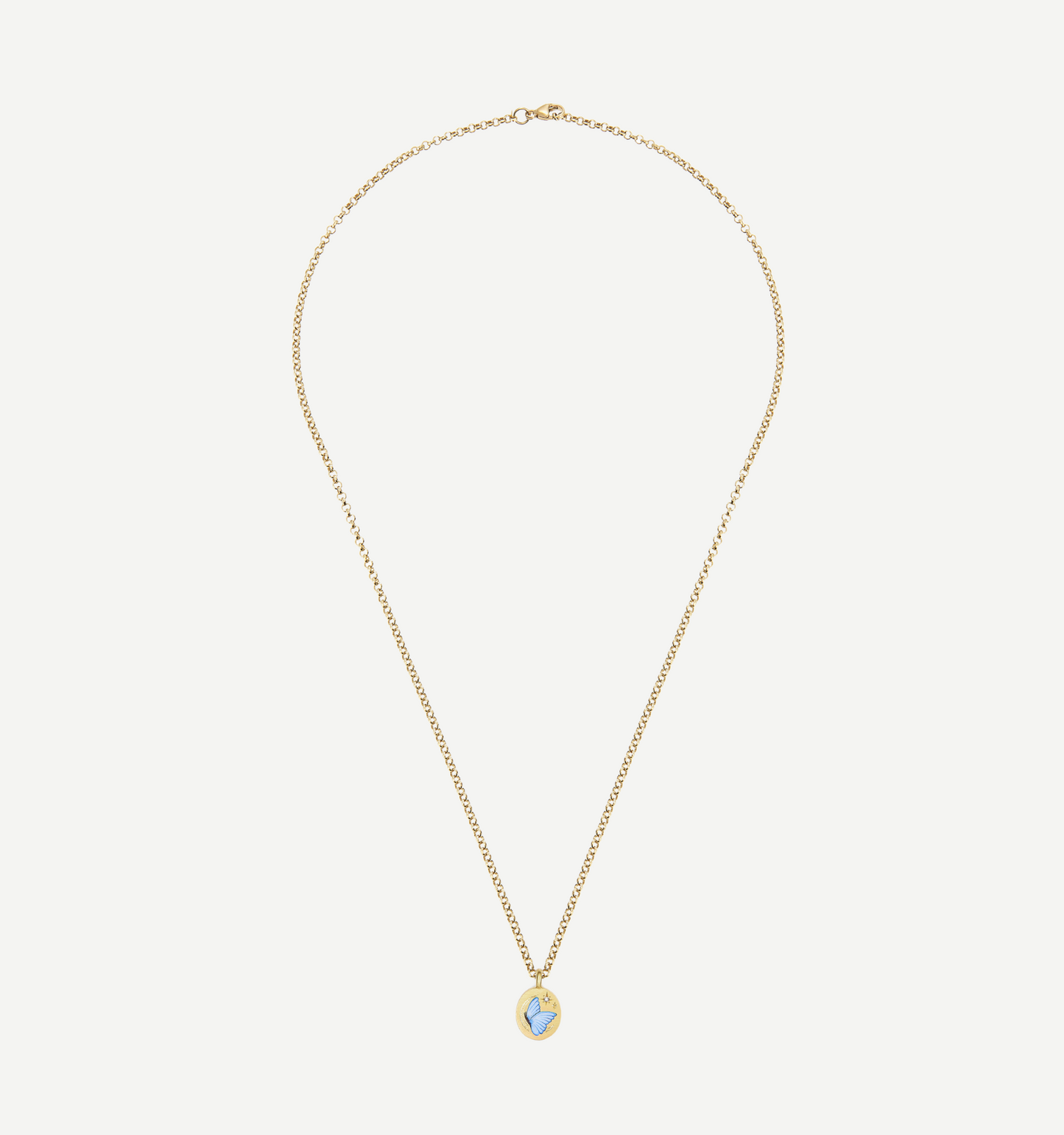 Butterfly & Moon Charm