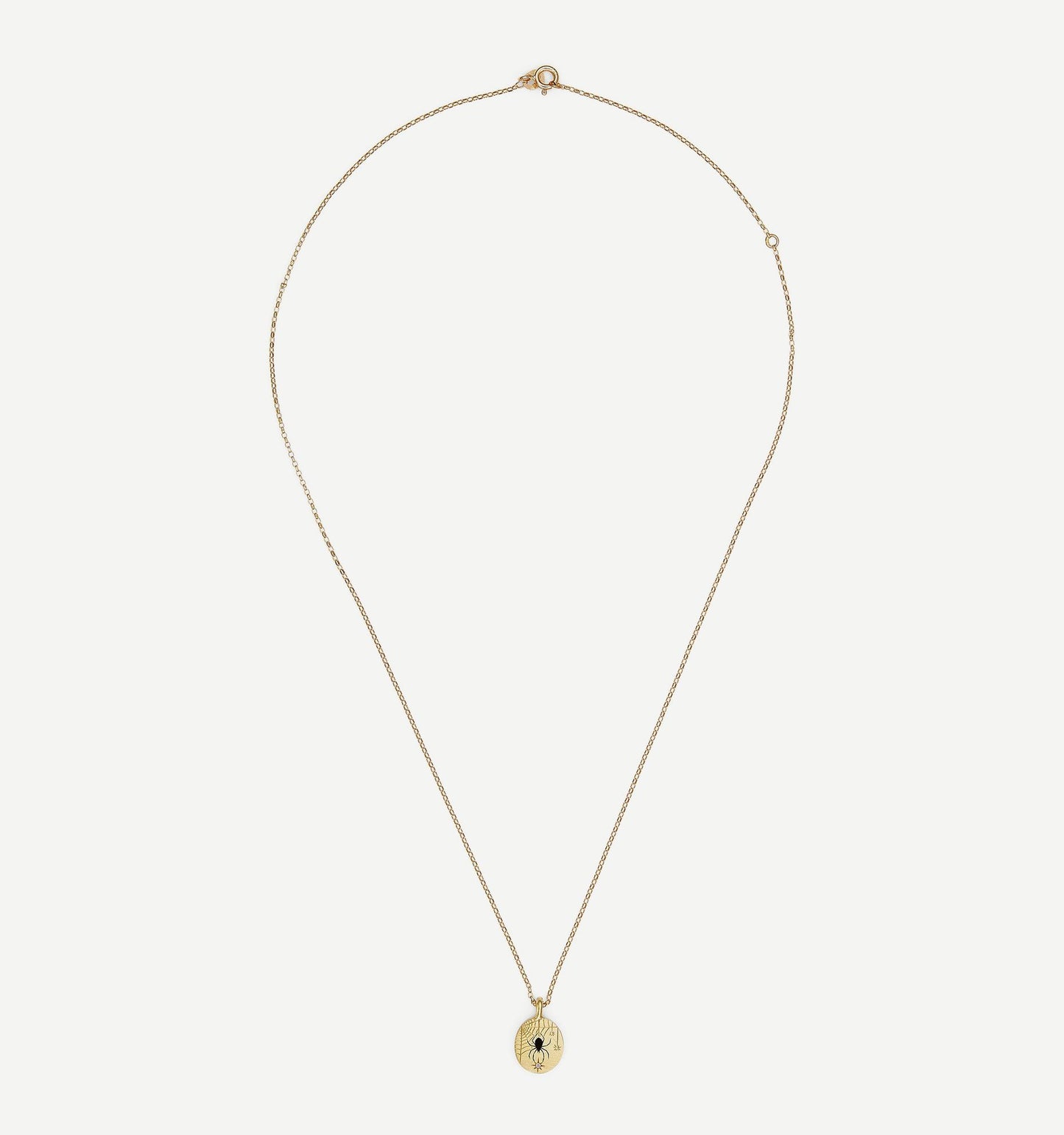 The Spider & Diamond Pendant