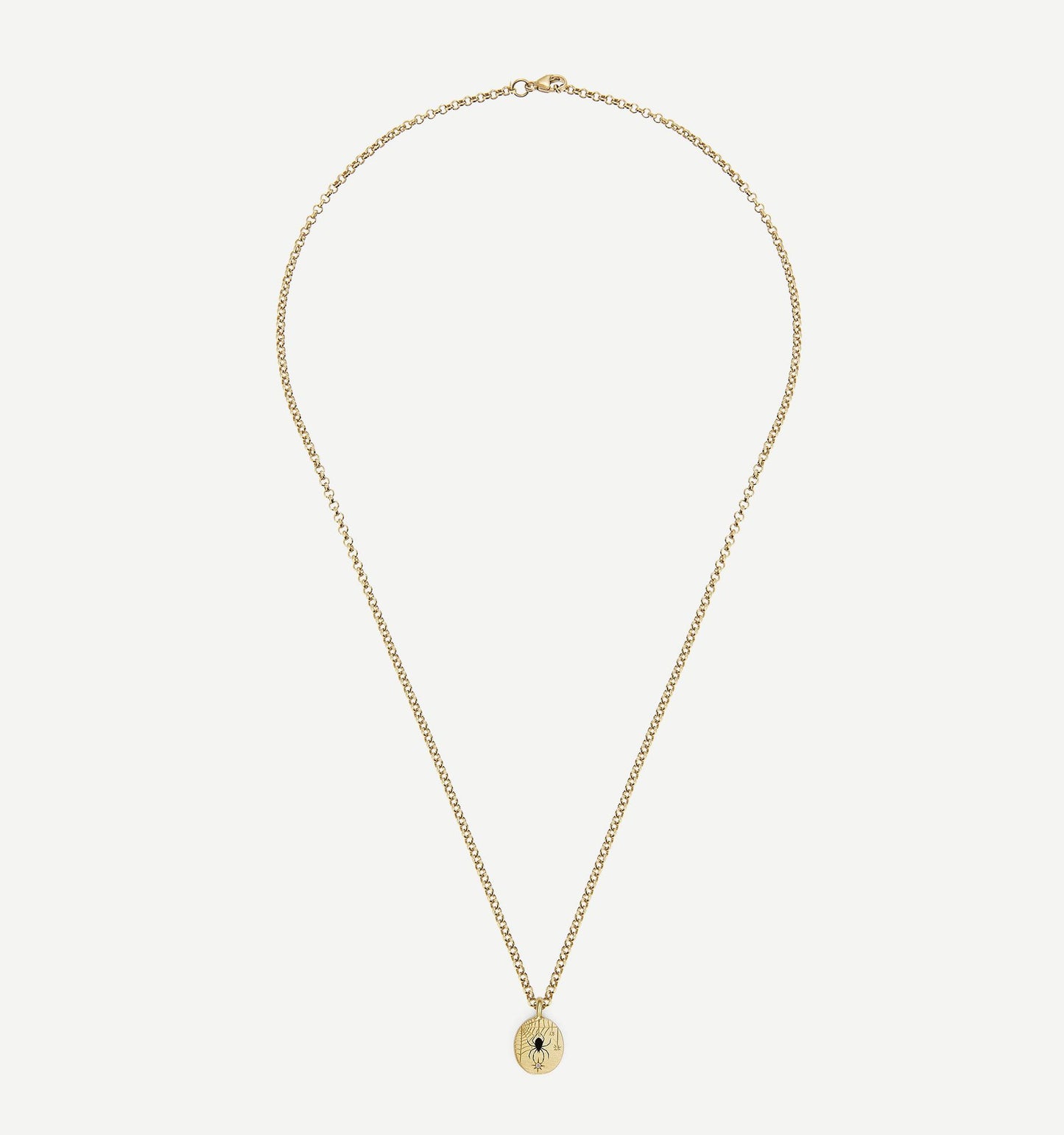 Spider & Diamond Charm