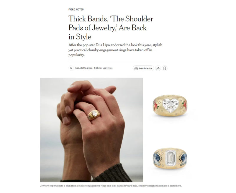 New York Times – Engagement Rings