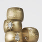 Heart Of Gold Barrel Ring