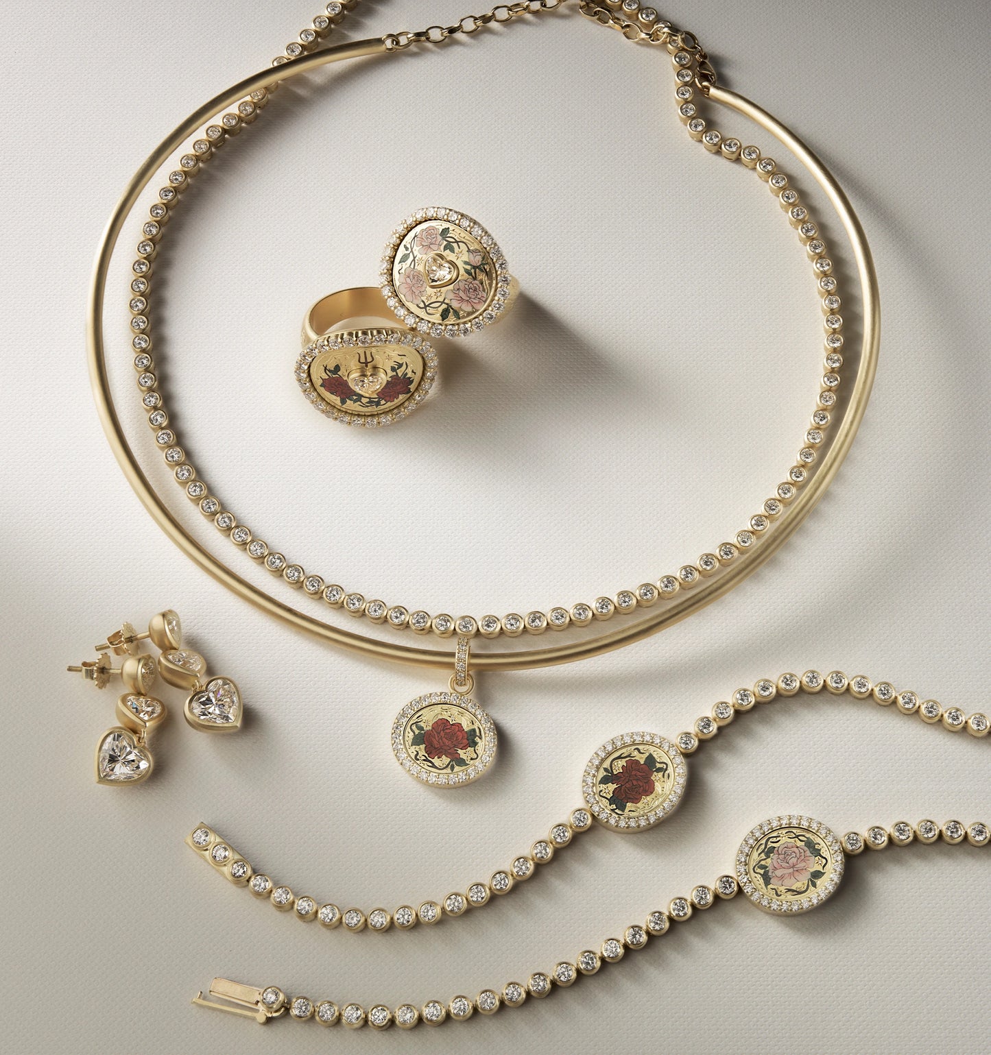 Classic Diamond Tennis Necklace