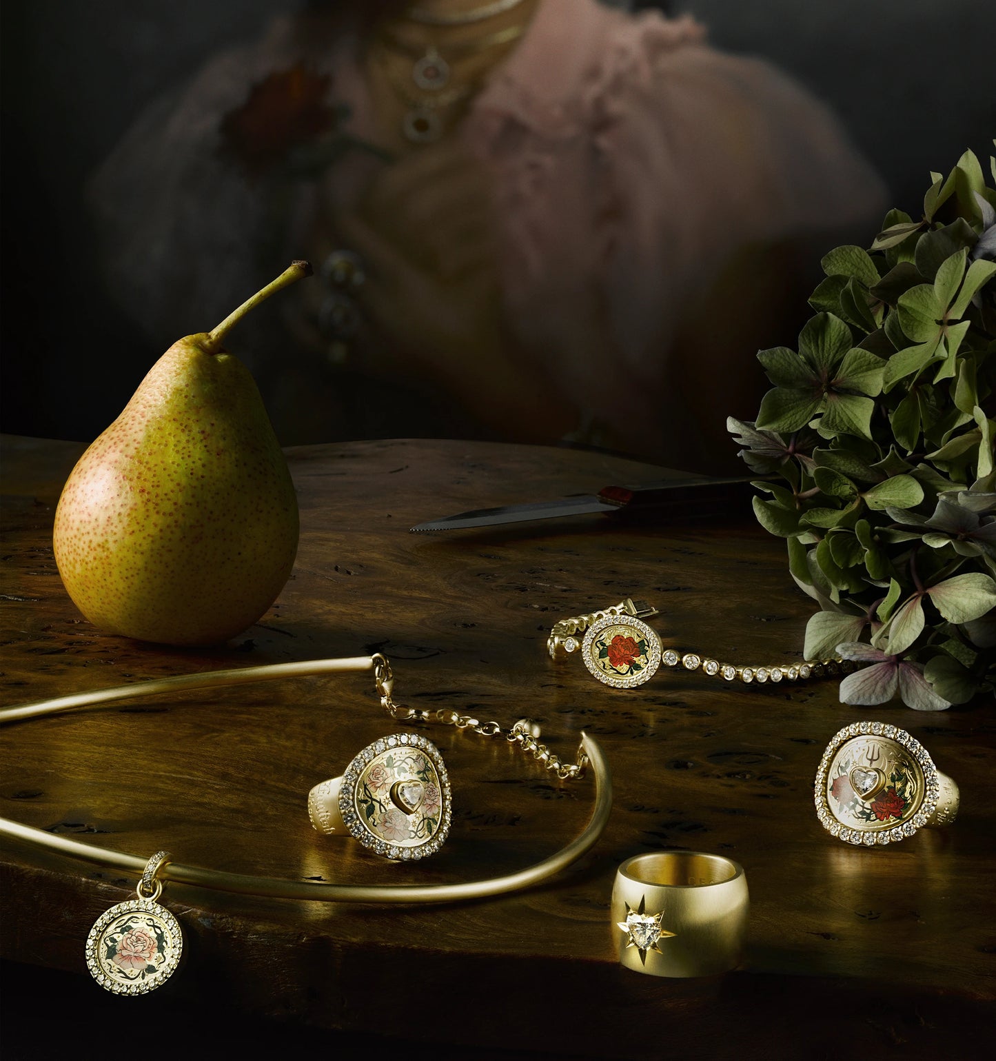 English Rose Pendant