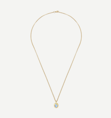 Butterfly & Moon Pendant