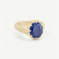 Lovers Knot Sapphire Ring
