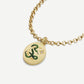 Snake & Moon Pendant