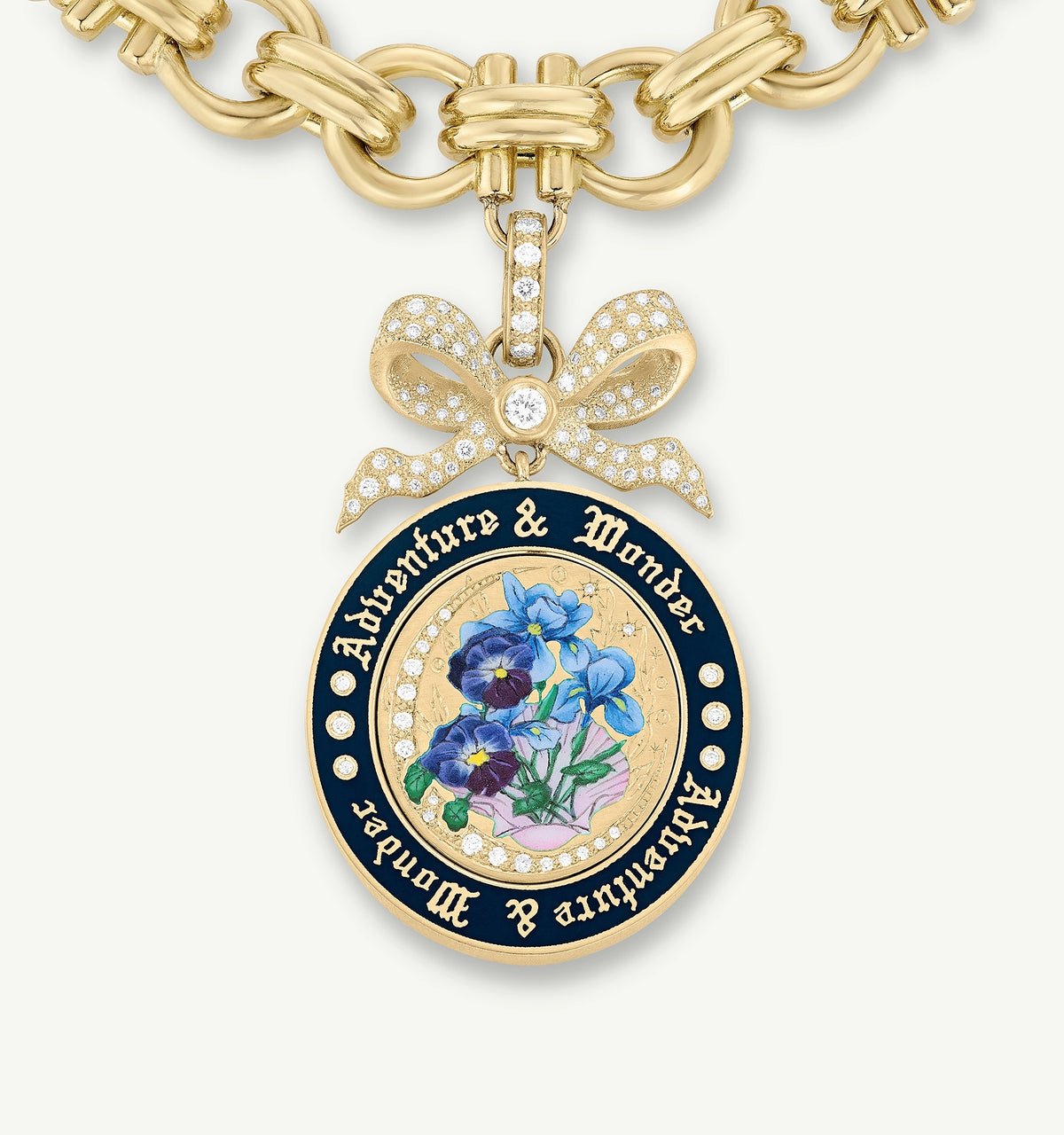 Adventure & Wonder Posy Medallion