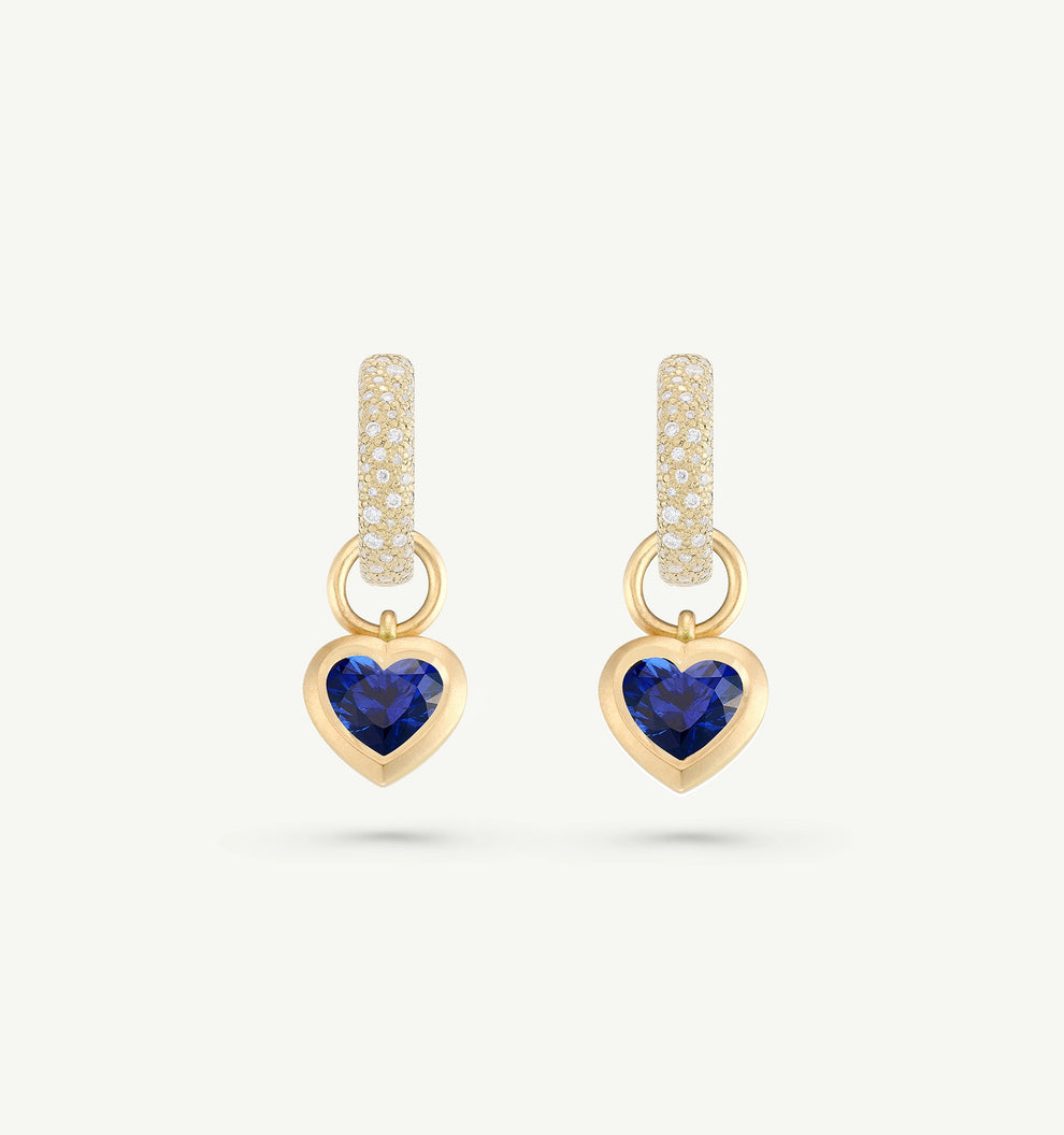 The Kingdom by the Sea Sapphire Earrings