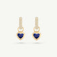 A Kingdom by the Sea Sapphire Earrings