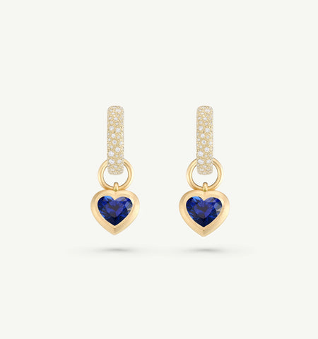 A Kingdom by the Sea Sapphire Earrings