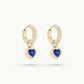The Kingdom by the Sea Sapphire Earrings