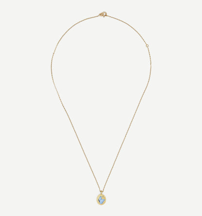 Butterfly & Moon Pendant