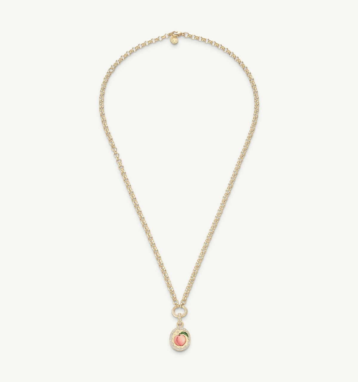 A Peach For Abundance Charm