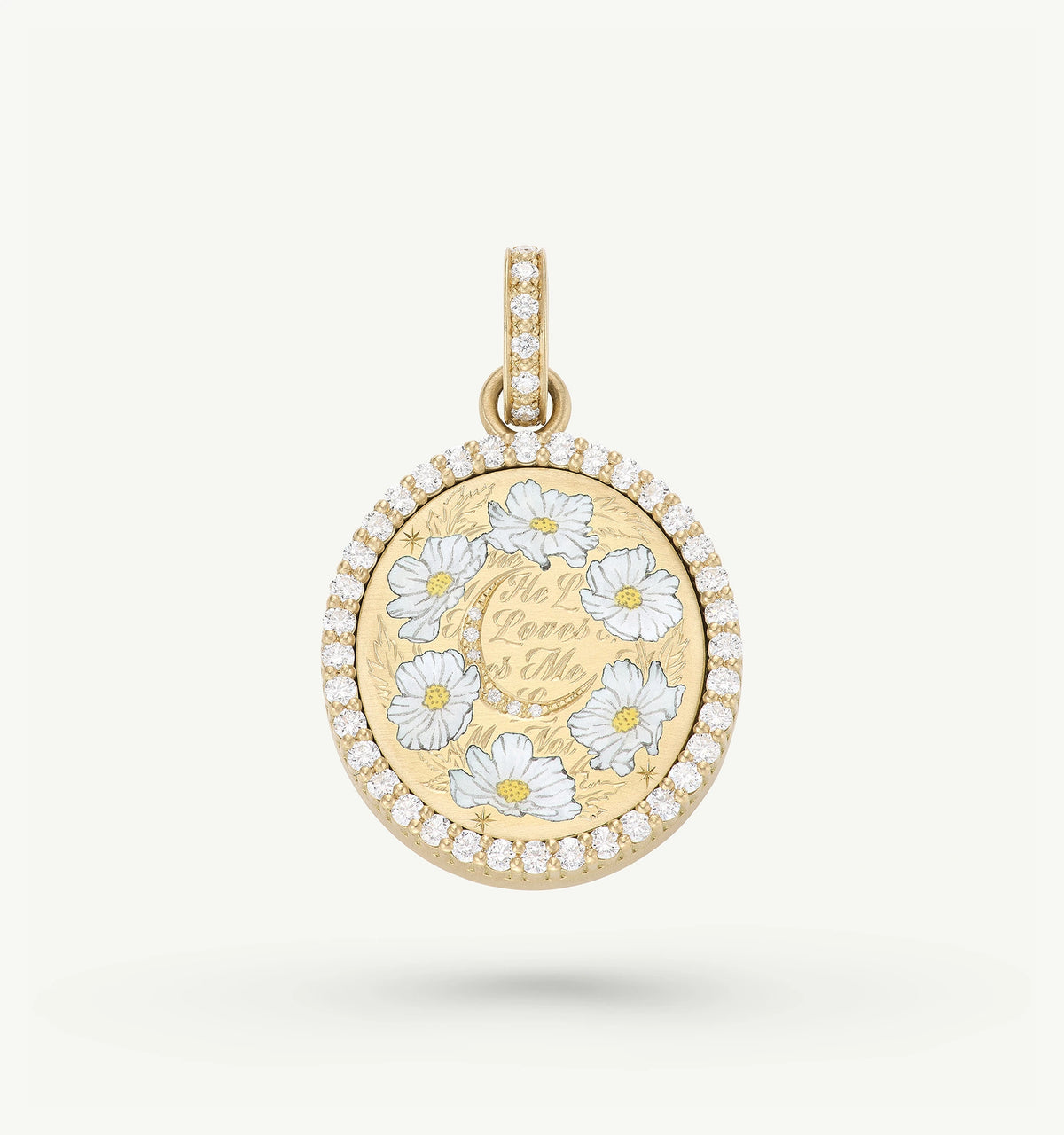Daisy Crown Charm