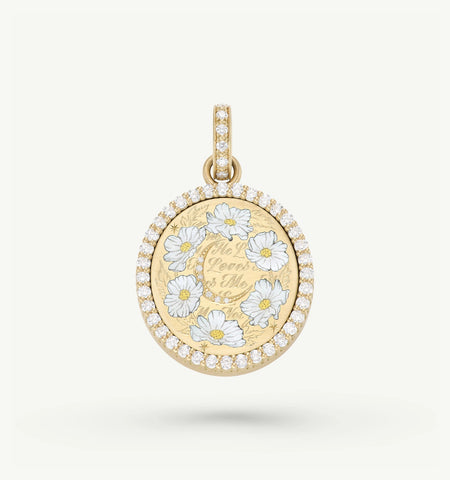 Daisy Crown Charm