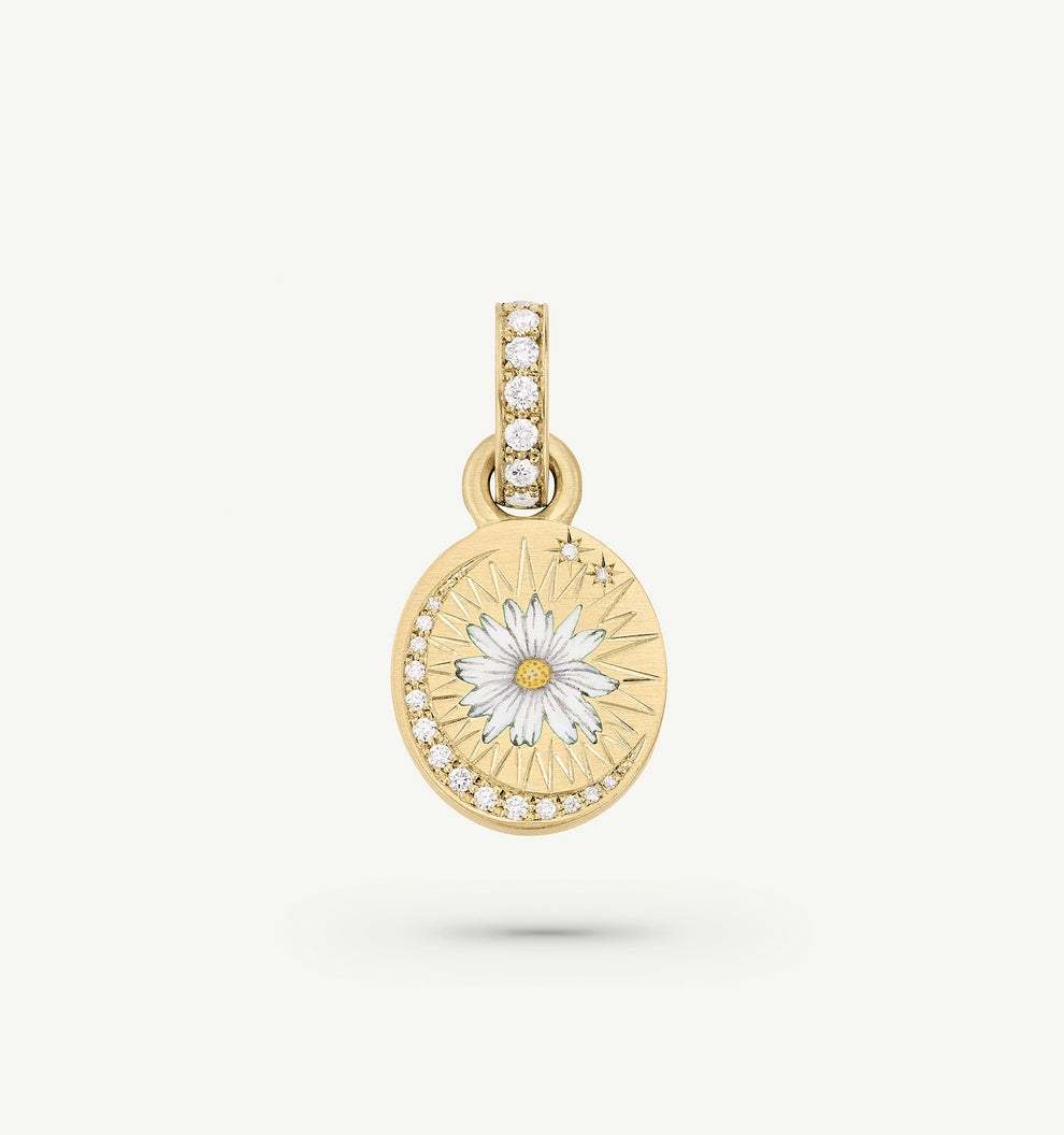 Wandering Wild Daisy Charm
