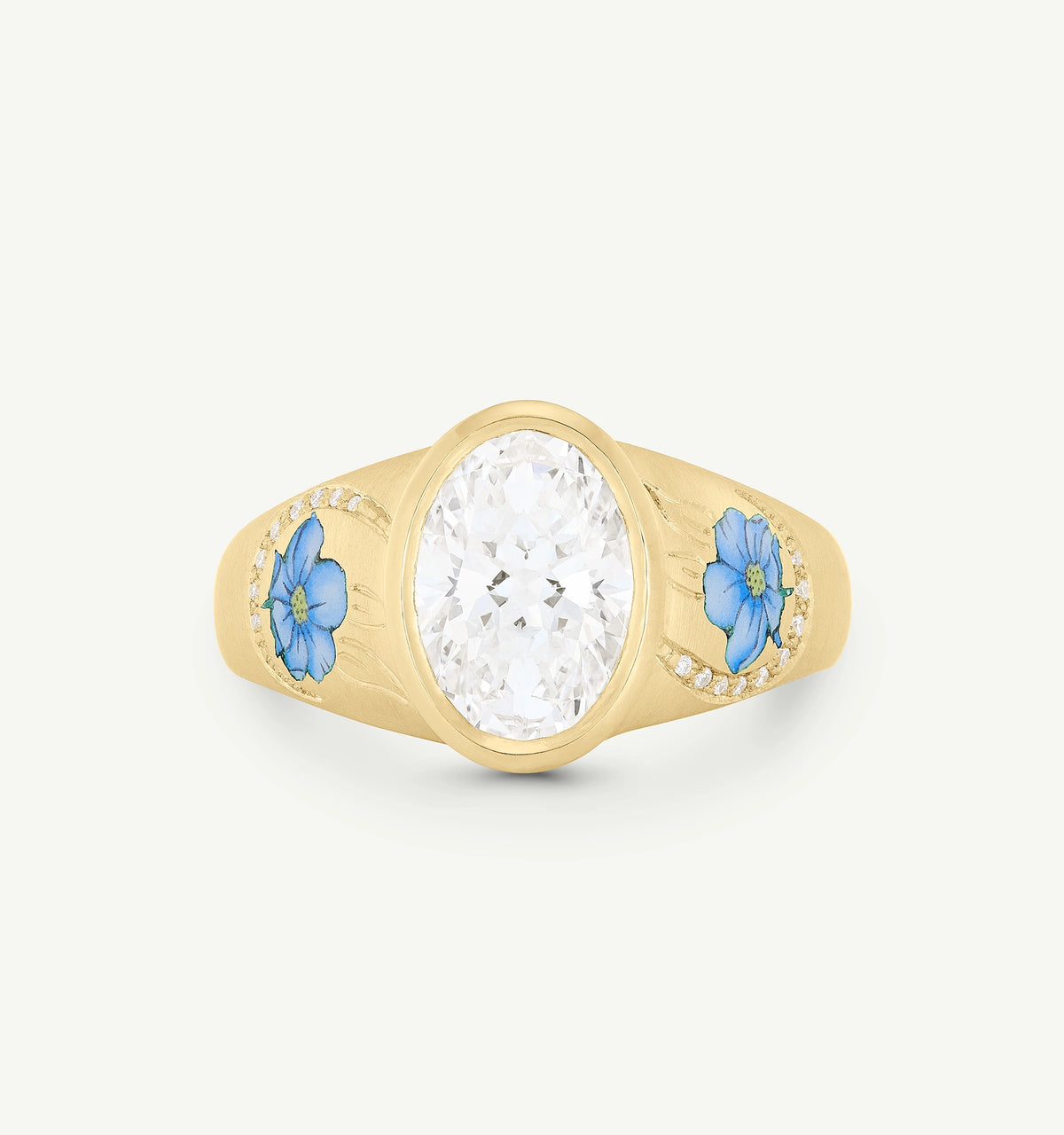 Forget Me Not Diamond Ring