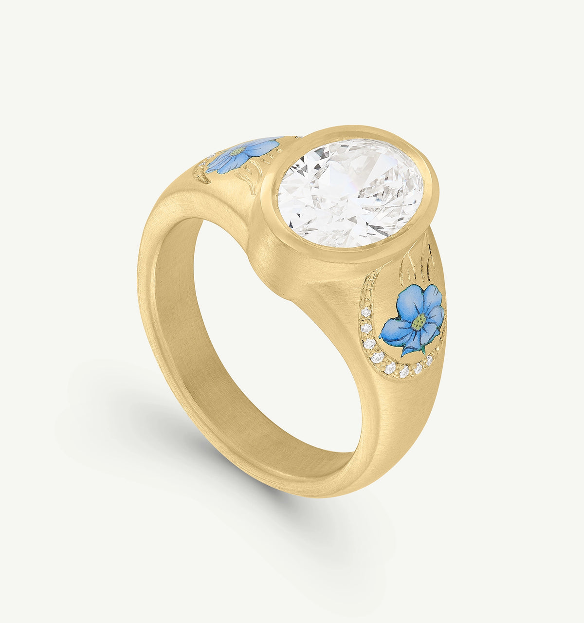 Forget Me Not Diamond Ring