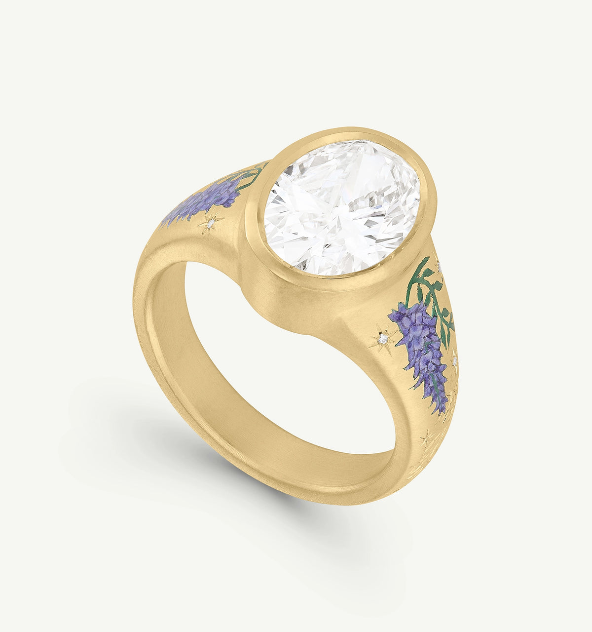 Rambling Wisteria Diamond Ring