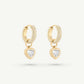 Violent Delights Diamond Heart Earrings