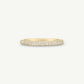 Diamond Pavé Forever Stacking Ring