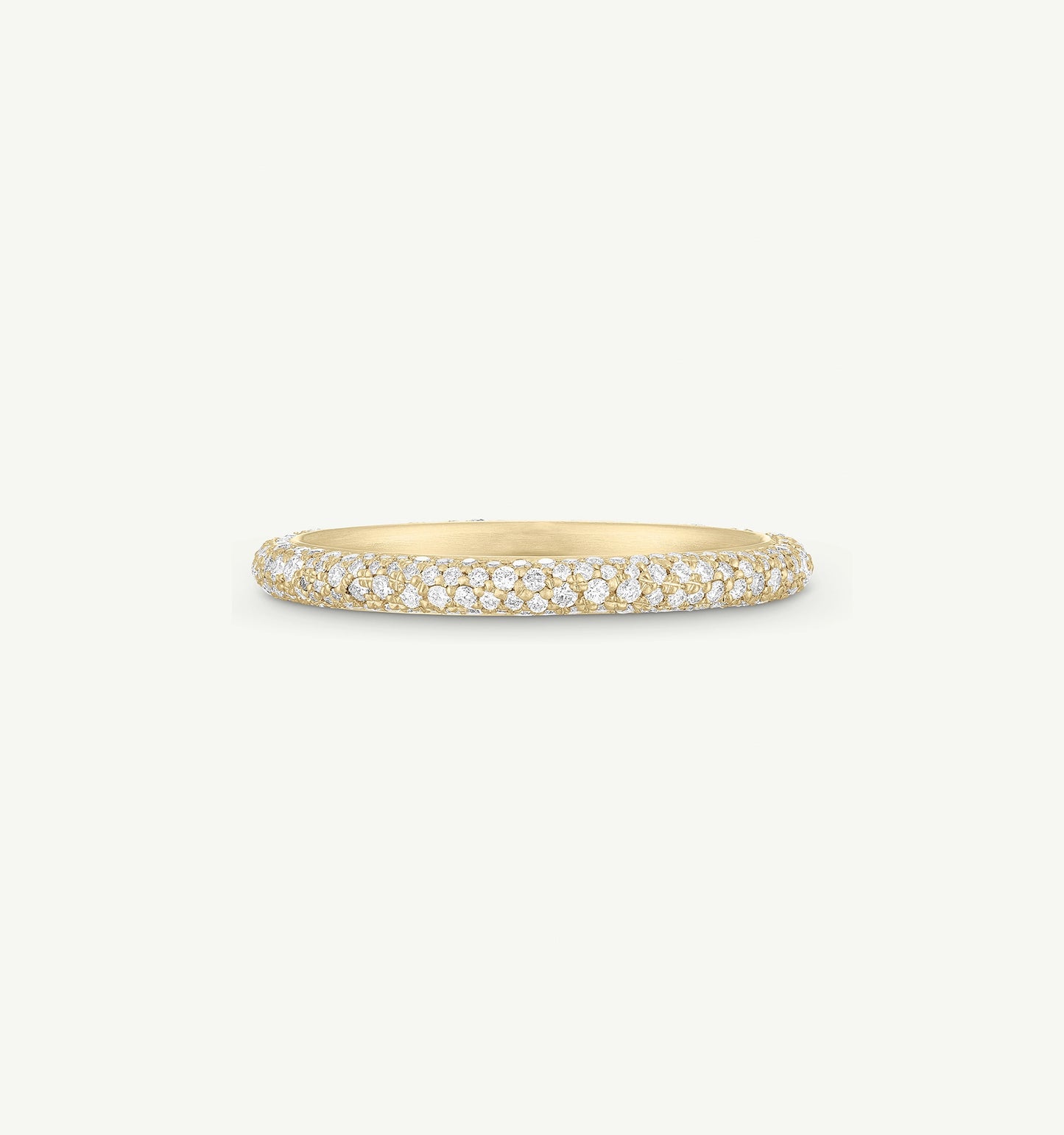 Diamond Pavé Forever Stacking Ring