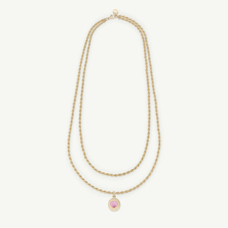 Blushing Shell Pendant