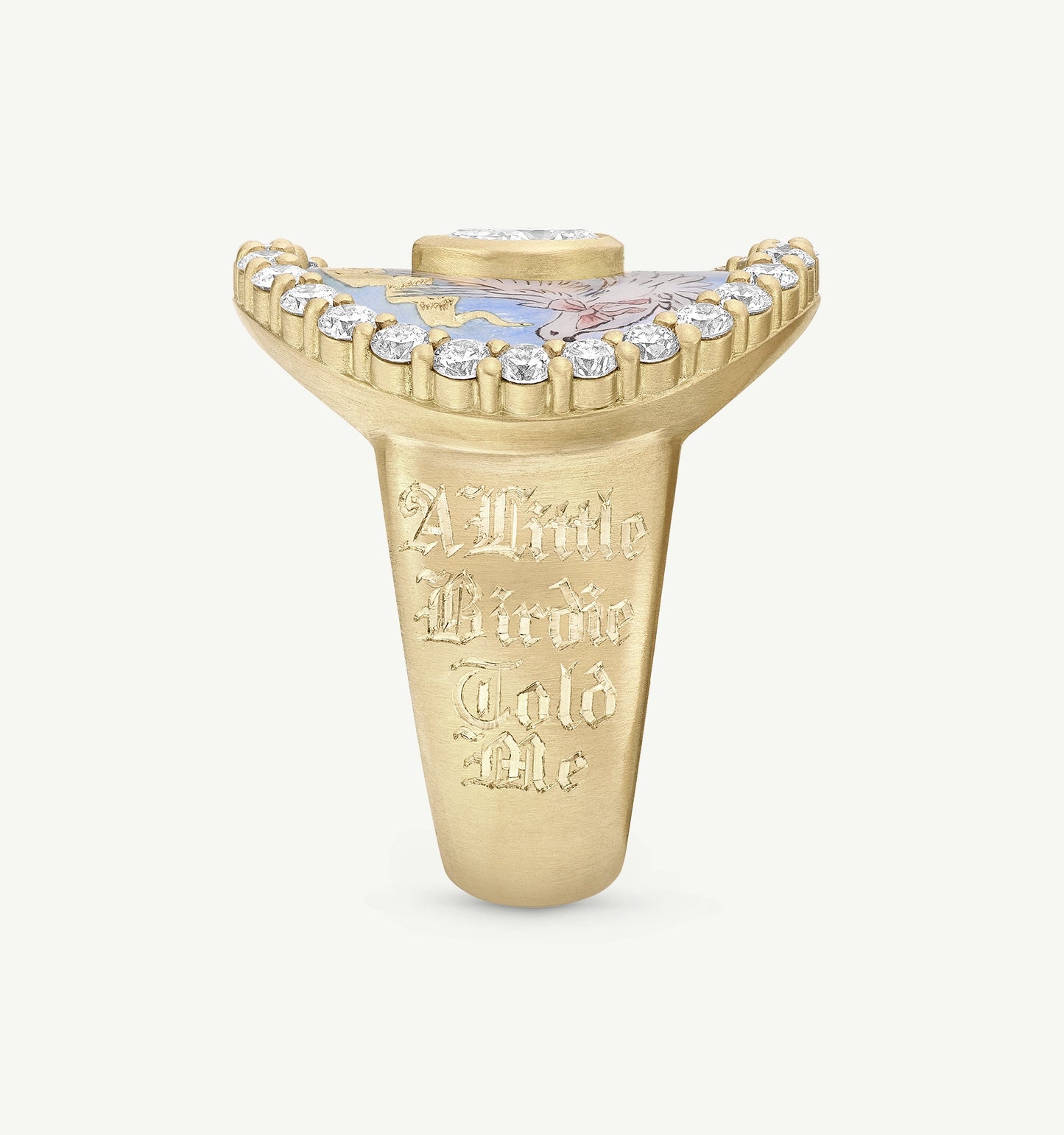 A Little Birdie Told Me Ring