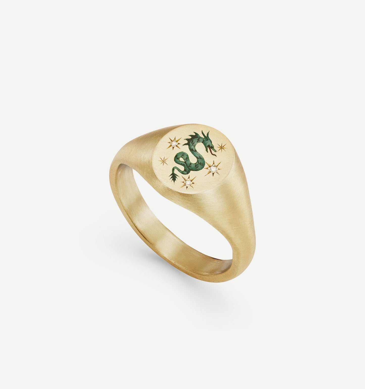 Dragon & Star Ring