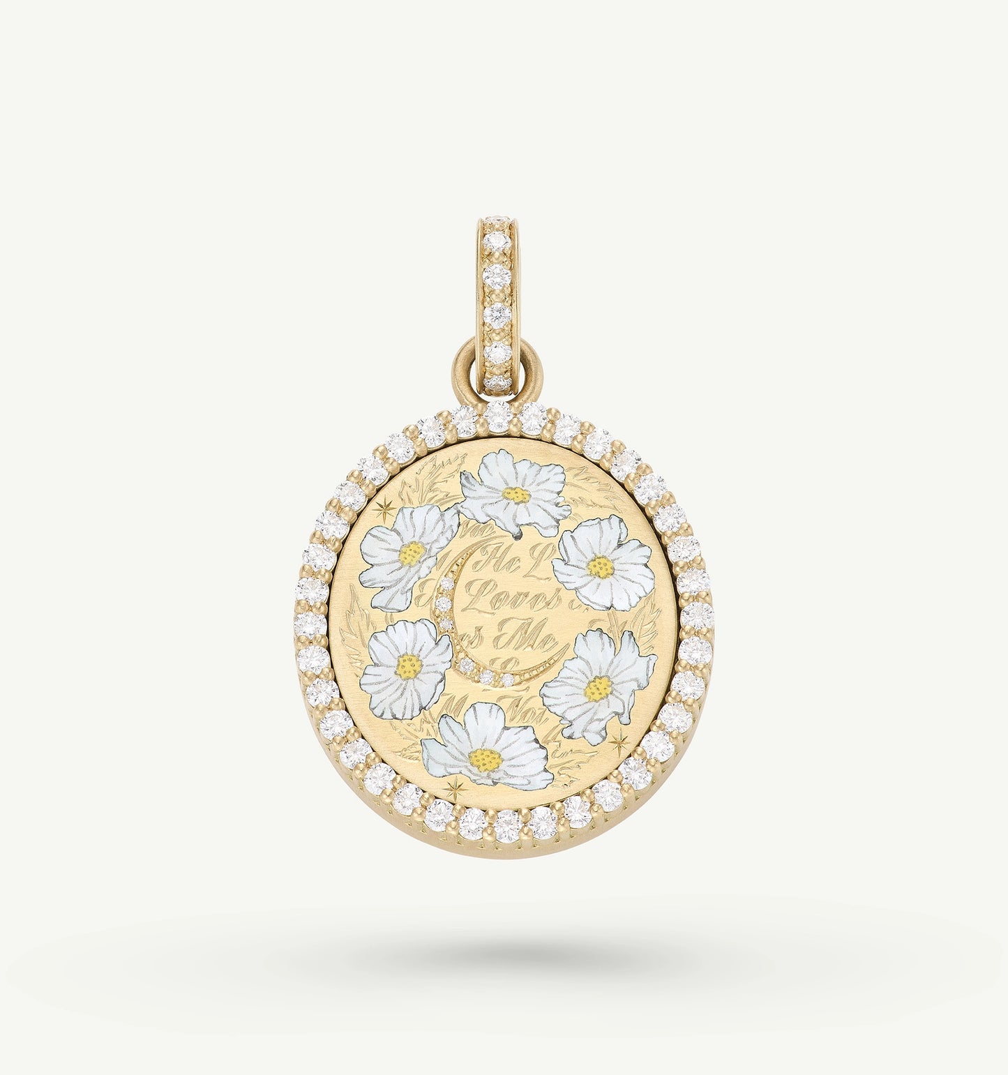 Daisy Crown Pendant