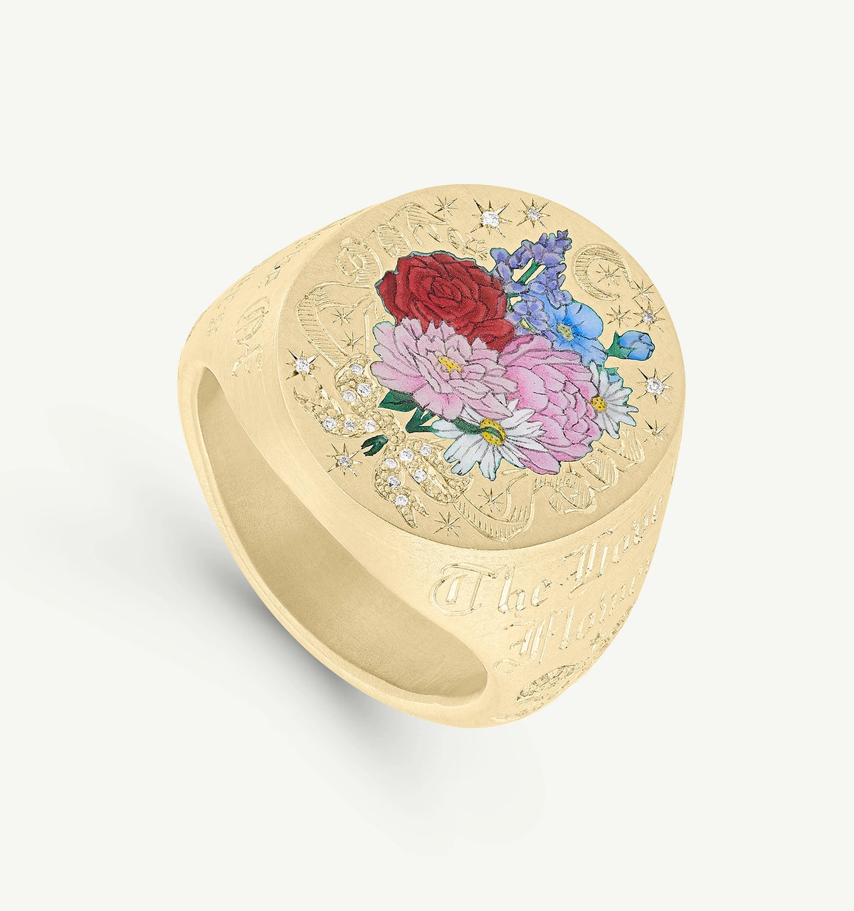 Love of Flowers Statement Posy Ring