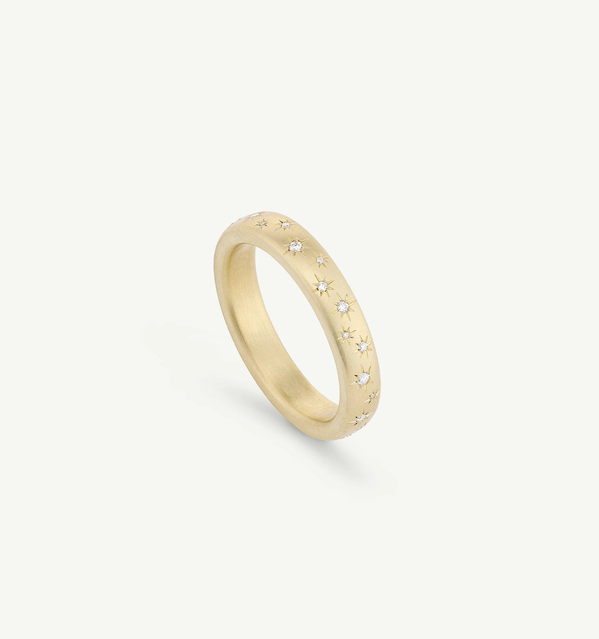 Heirloom Star-Set Diamond Ring