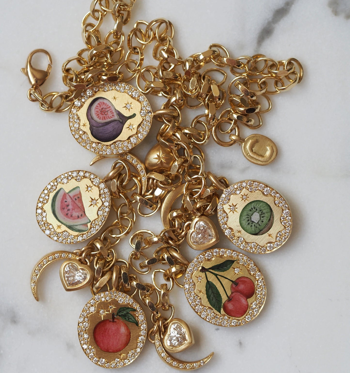 Californian Fruit Salad Necklace