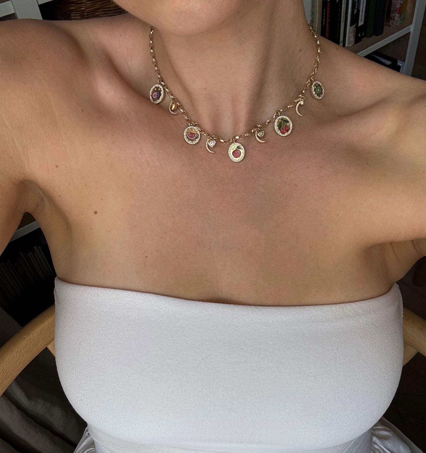 Californian Fruit Salad Necklace