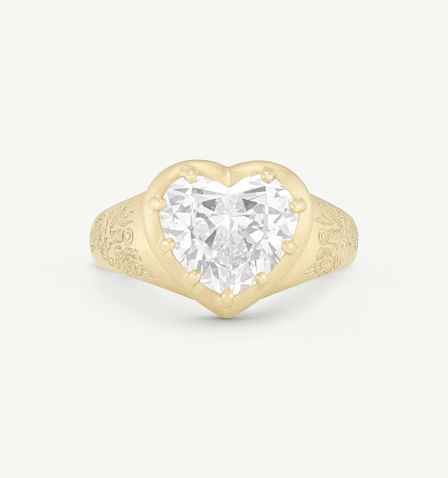 The Pierce My Heart Diamond Ring