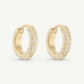 Fairytale Diamond Hoops