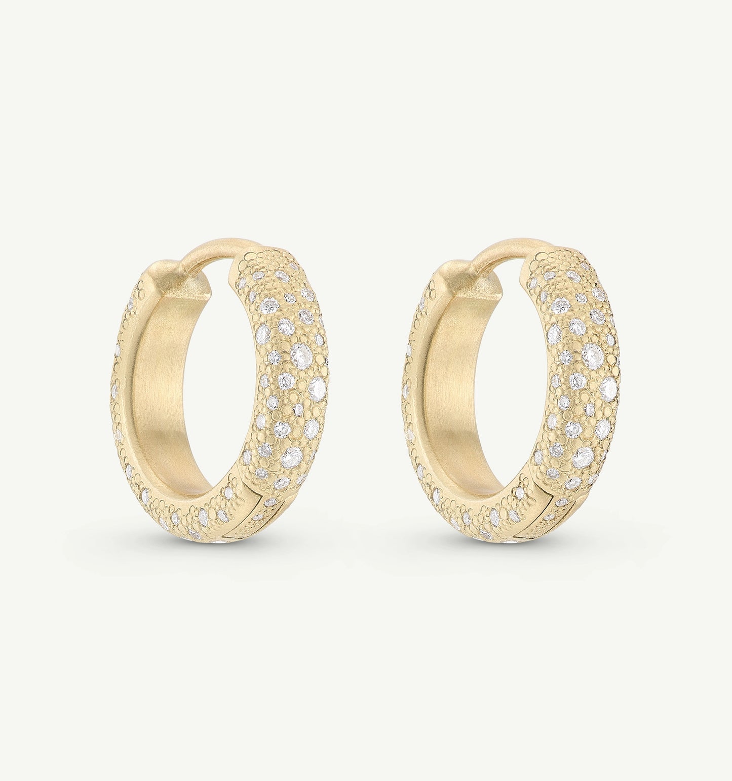 Fairytale Diamond Hoops